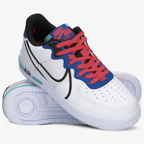 nike air force 1 react herren weiß|Nike Air Force 1 React Men's Shoe.